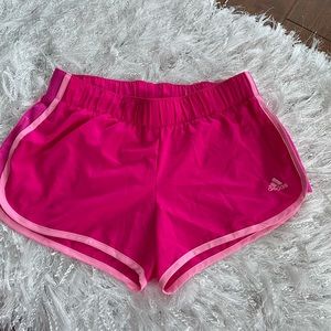 💜 adidas Women’s Pink Athletic Shorts Size Medium